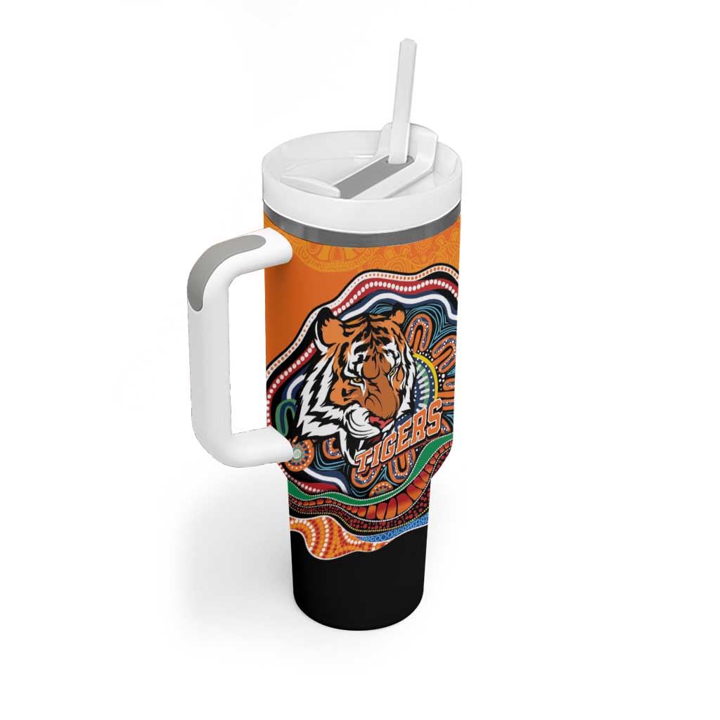 Custom Tigers Honouring First Nations Tumbler With Handle NAIDOC 2026 Deadly 50 Years