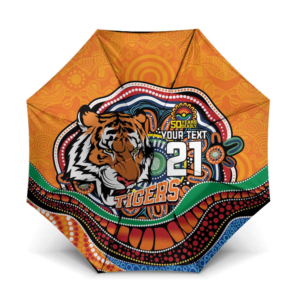 Custom Tigers Honouring First Nations Umbrella NAIDOC 2026 Deadly 50 Years