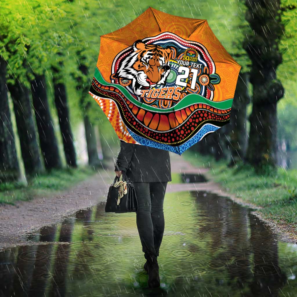 Custom Tigers Honouring First Nations Umbrella NAIDOC 2026 Deadly 50 Years