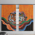 Custom Tigers Honouring First Nations Window Curtain NAIDOC 2026 Deadly 50 Years