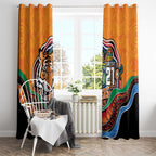Custom Tigers Honouring First Nations Window Curtain NAIDOC 2026 Deadly 50 Years