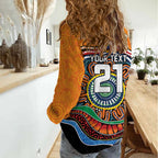 Custom Tigers Honouring First Nations Women Casual Shirt NAIDOC 2026 Deadly 50 Years