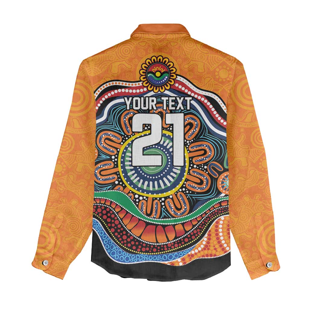 Custom Tigers Honouring First Nations Women Casual Shirt NAIDOC 2026 Deadly 50 Years