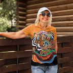 Custom Tigers Honouring First Nations Women Polo Shirt NAIDOC 2026 Deadly 50 Years