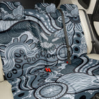 Magpies Aboriginal Art Back Car Seat Cover