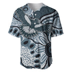 Magpies Aboriginal Art Baseball Jersey