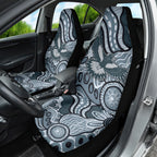 Magpies Aboriginal Art Car Seat Cover
