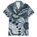 Magpies Aboriginal Art Hawaiian Shirt