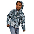 Magpies Aboriginal Art Kid Hoodie