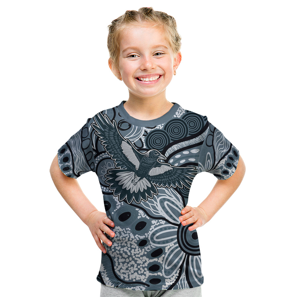 Magpies Aboriginal Art Kid T Shirt