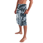 Magpies Aboriginal Art Lavalava