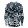 Magpies Aboriginal Art Long Sleeve Shirt