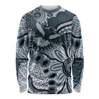 Magpies Aboriginal Art Long Sleeve Shirt