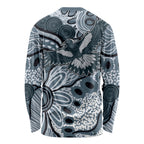 Magpies Aboriginal Art Long Sleeve Shirt