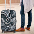 Magpies Aboriginal Art Luggage Cover
