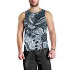 Magpies Aboriginal Art Men Tank Top