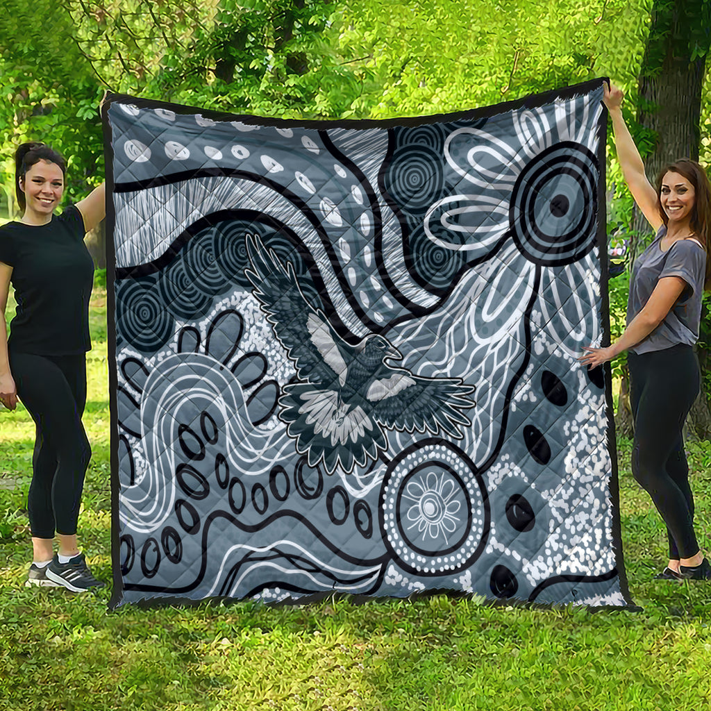 Magpies Aboriginal Art Quilt