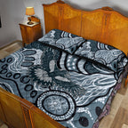 Magpies Aboriginal Art Quilt Bed Set