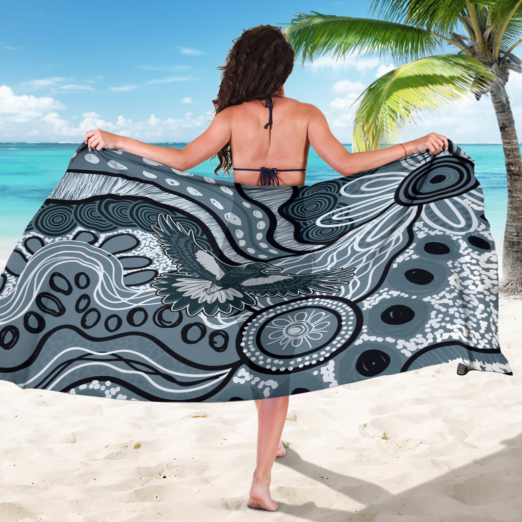 Magpies Aboriginal Art Sarong