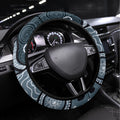 Magpies Aboriginal Art Steering Wheel Cover