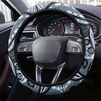 Magpies Aboriginal Art Steering Wheel Cover