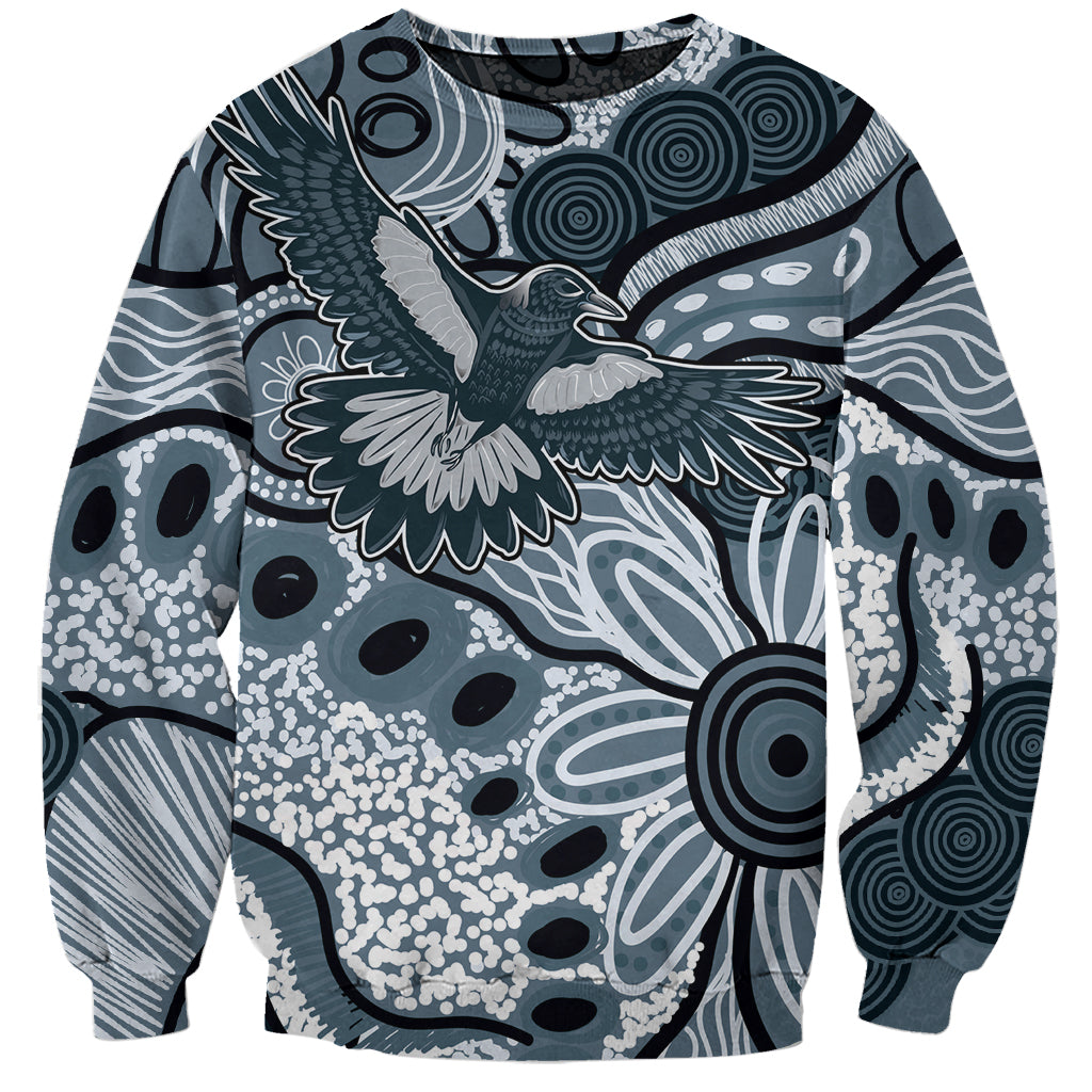 Magpies Aboriginal Art Sweatshirt