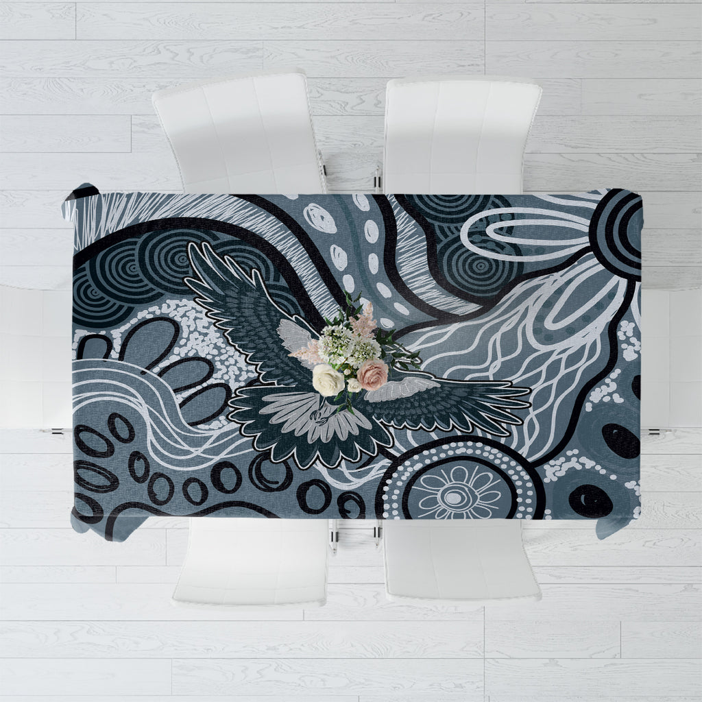 Magpies Aboriginal Art Tablecloth