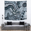 Magpies Aboriginal Art Tapestry