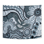 Magpies Aboriginal Art Tapestry