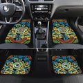 Baby in the Womb Car Mats Aboriginal Art Style