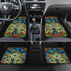 Baby in the Womb Car Mats Aboriginal Art Style