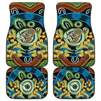 Baby in the Womb Car Mats Aboriginal Art Style