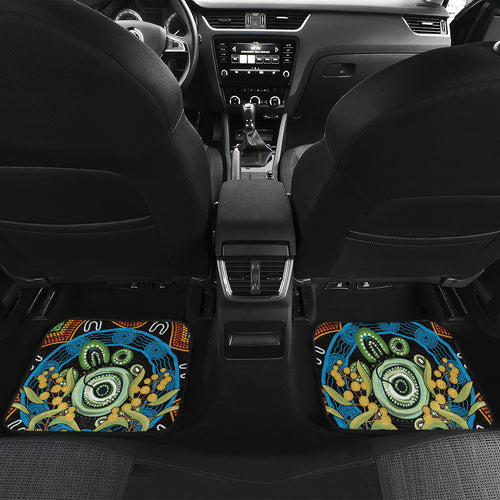Baby in the Womb Car Mats Aboriginal Art Style
