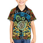 Baby in the Womb Hawaiian Shirt Aboriginal Art Style