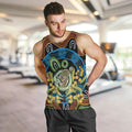 Baby in the Womb Men Tank Top Aboriginal Art Style