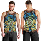 Baby in the Womb Men Tank Top Aboriginal Art Style