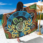 Baby in the Womb Sarong Aboriginal Art Style