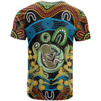 Baby in the Womb T Shirt Aboriginal Art Style