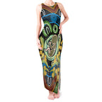 Baby in the Womb Tank Maxi Dress Aboriginal Art Style