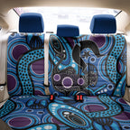 Emu NAIDOC 2024 Back Car Seat Cover Aboriginal Art Style