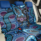 Emu NAIDOC 2024 Back Car Seat Cover Aboriginal Art Style