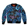 Emu NAIDOC 2024 Bomber Jacket Aboriginal Art Style