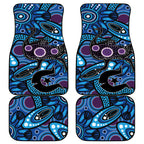 Emu NAIDOC 2024 Car Mats Aboriginal Art Style
