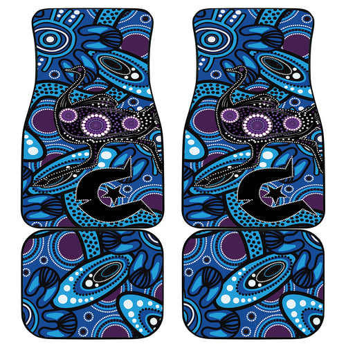 Emu NAIDOC 2024 Car Mats Aboriginal Art Style