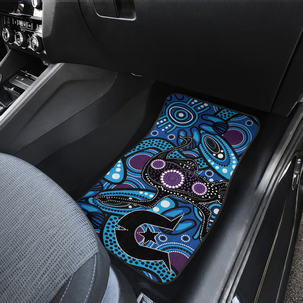 Emu NAIDOC 2024 Car Mats Aboriginal Art Style