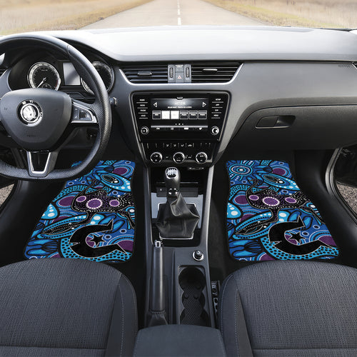 Emu NAIDOC 2024 Car Mats Aboriginal Art Style