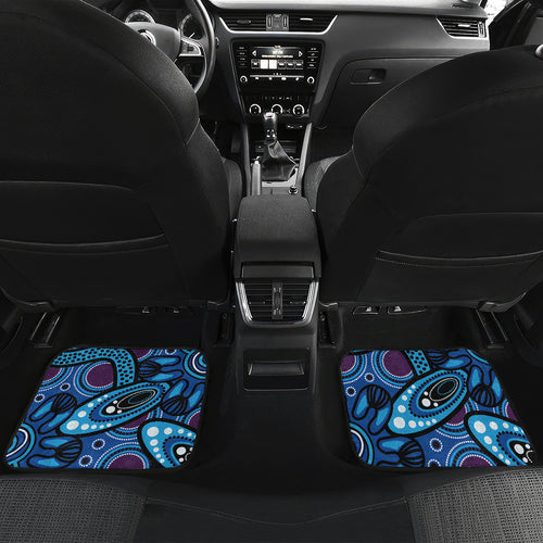 Emu NAIDOC 2024 Car Mats Aboriginal Art Style