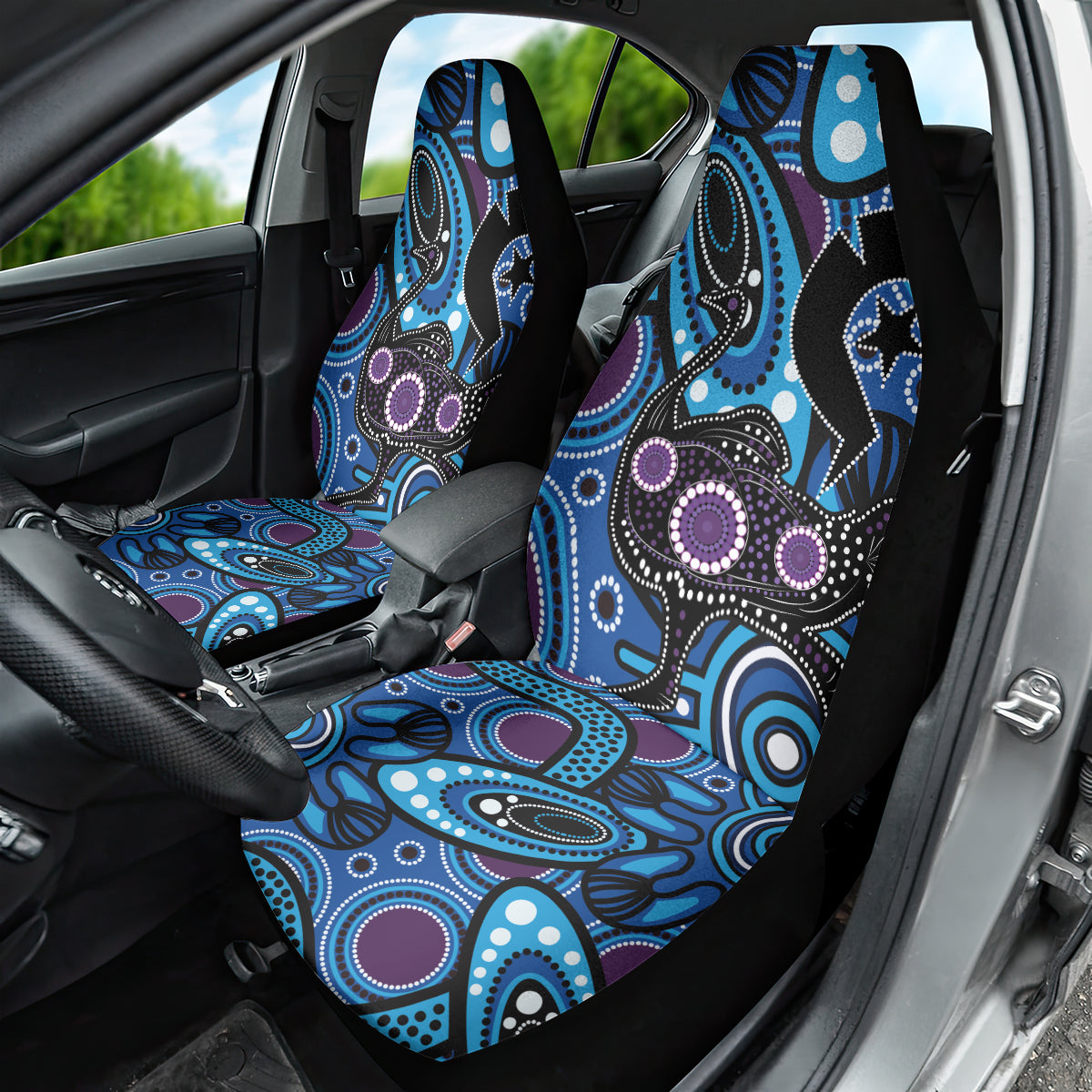 Emu NAIDOC 2024 Car Seat Cover Aboriginal Art Style