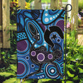 Emu NAIDOC 2024 Garden Flag Aboriginal Art Style