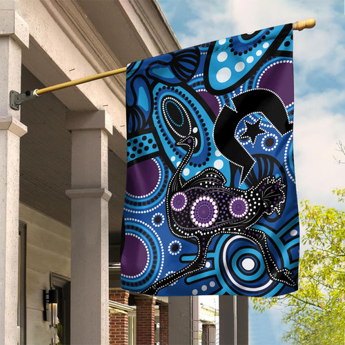 Emu NAIDOC 2024 Garden Flag Aboriginal Art Style